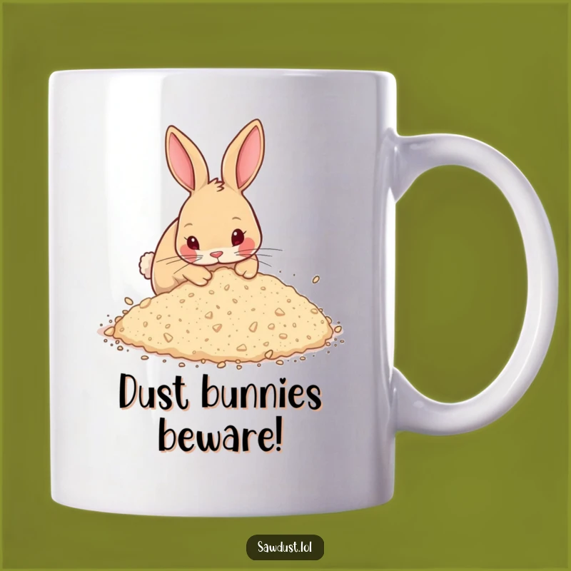 Funny Rabbit Digging Mug: A Hilarious Gift for Animal Lovers and Gardeners!